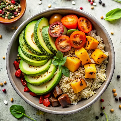 Avokadolu Tam Tahıllı Tabak